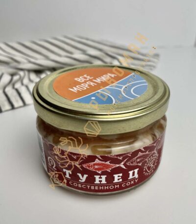 Тунец в собственном соку, 250г
