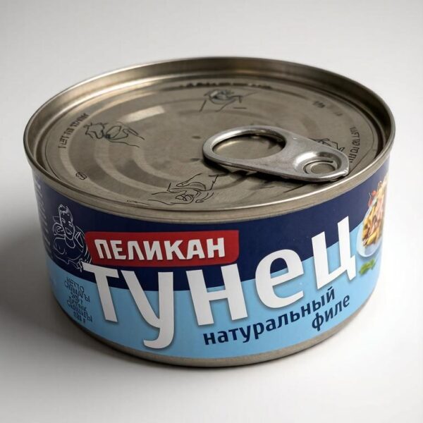 Филе тунца в собственном соку, 185 г
