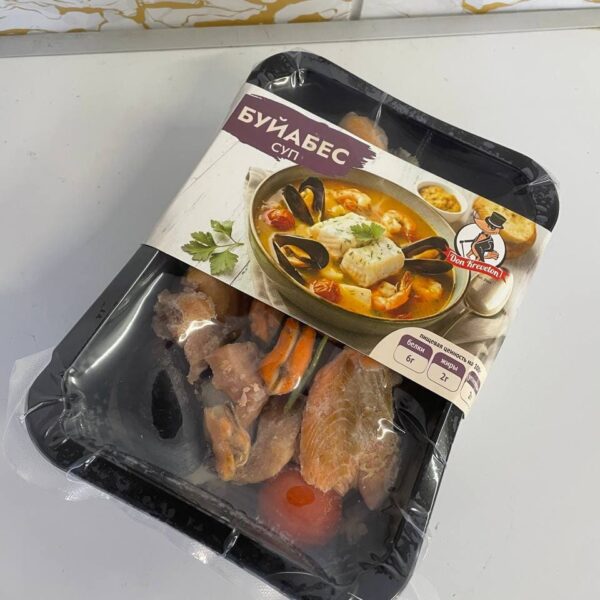 Суп буйабес с дикой рыбой и морепродуктами, 450 г